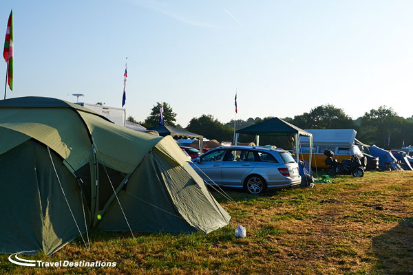 Camping at Le Mans