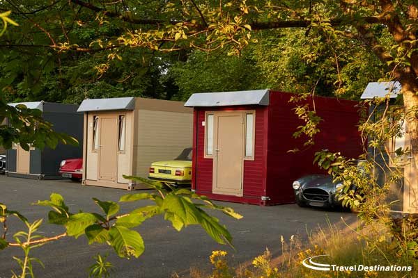 Pop up hotel at Le Mans