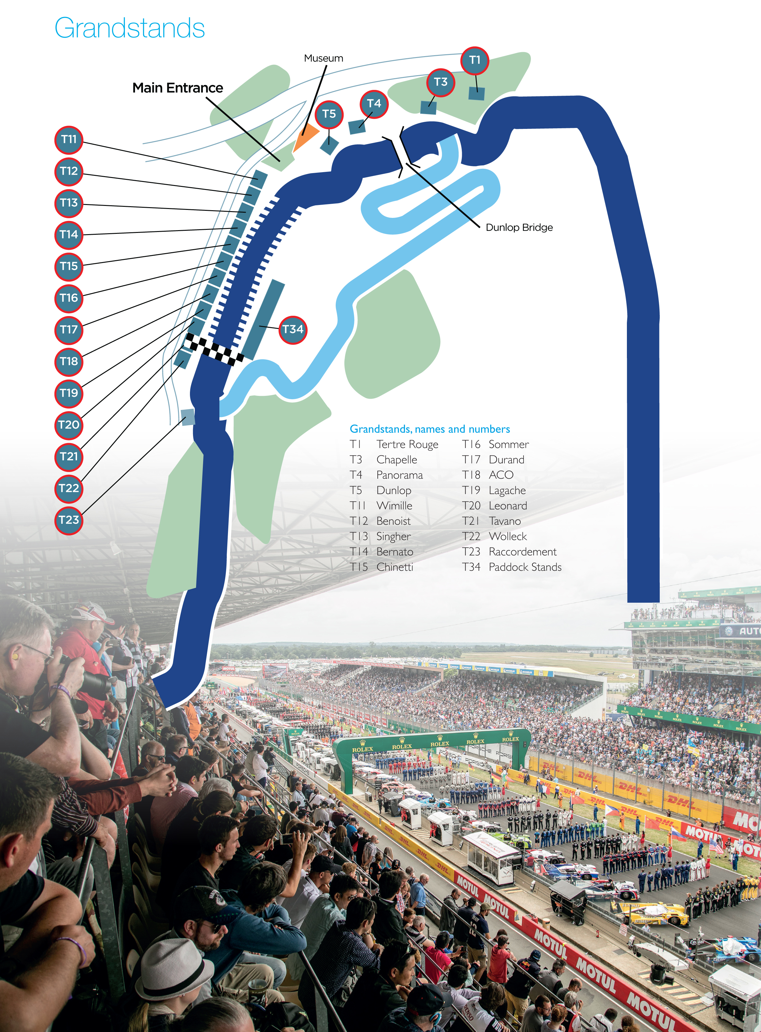 Le Mans Grandstand Seats for the Le Mans 24 Hours 2021